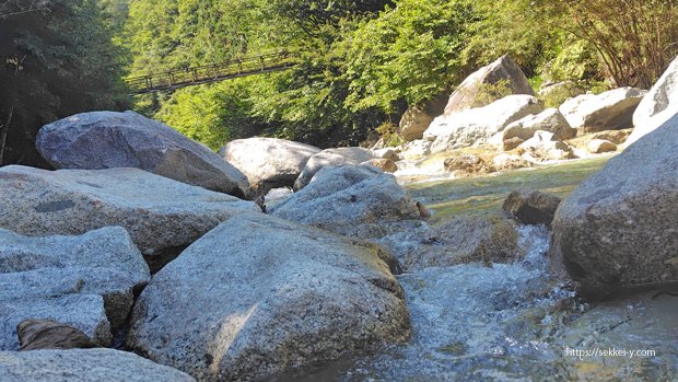 甲斐駒ヶ岳　黒戸尾根　尾白川