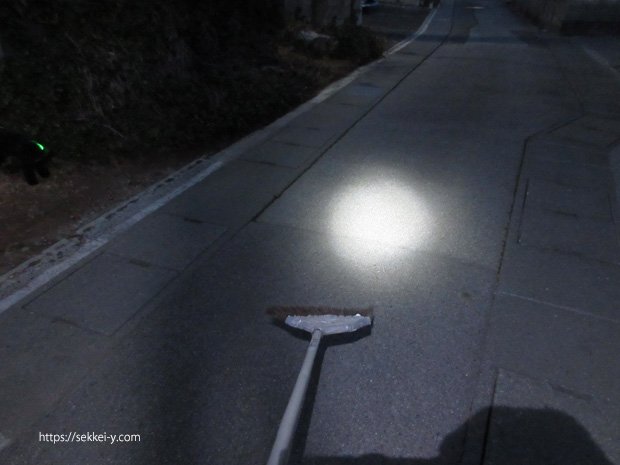 2026年2月　夜明けの瞬間　道路掃除