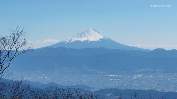 茅ヶ岳からの富士山