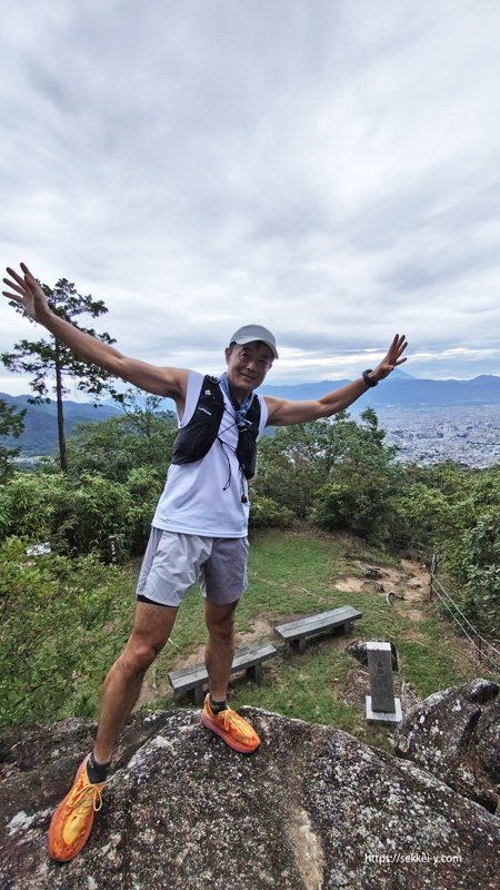 甲府 湯村山 八王子山 ユムラン