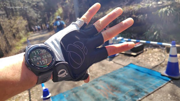 ハセツネ第一関門　3時間11分で通過