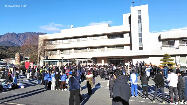 開会式　南部町役場