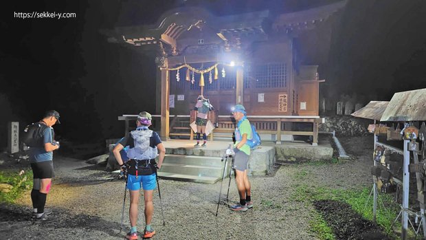 竹宇駒ケ岳神社に安全と無事を祈願