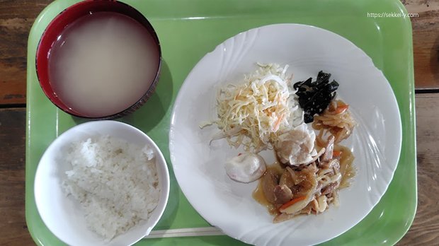 赤岳頂上山荘 夕食