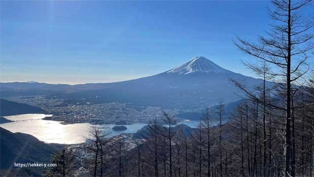 FUJIYAMAツインテラスから見た富士山
