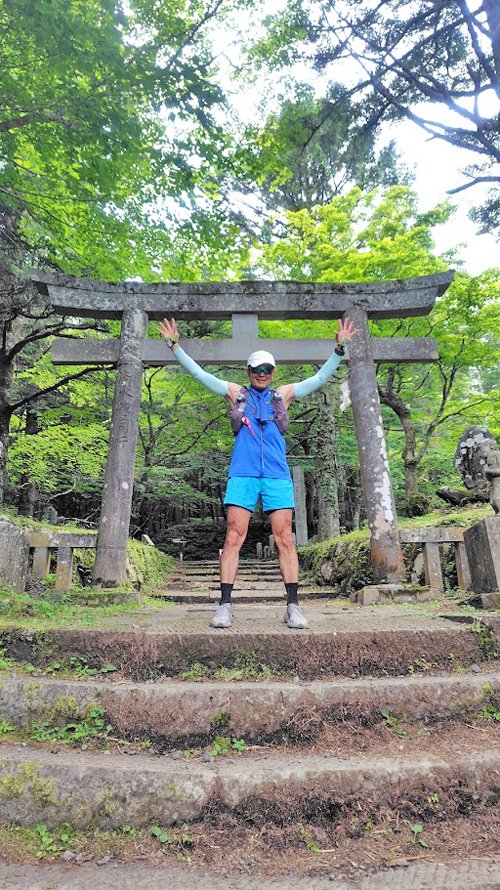 富士山吉田ルートゴールの馬返し