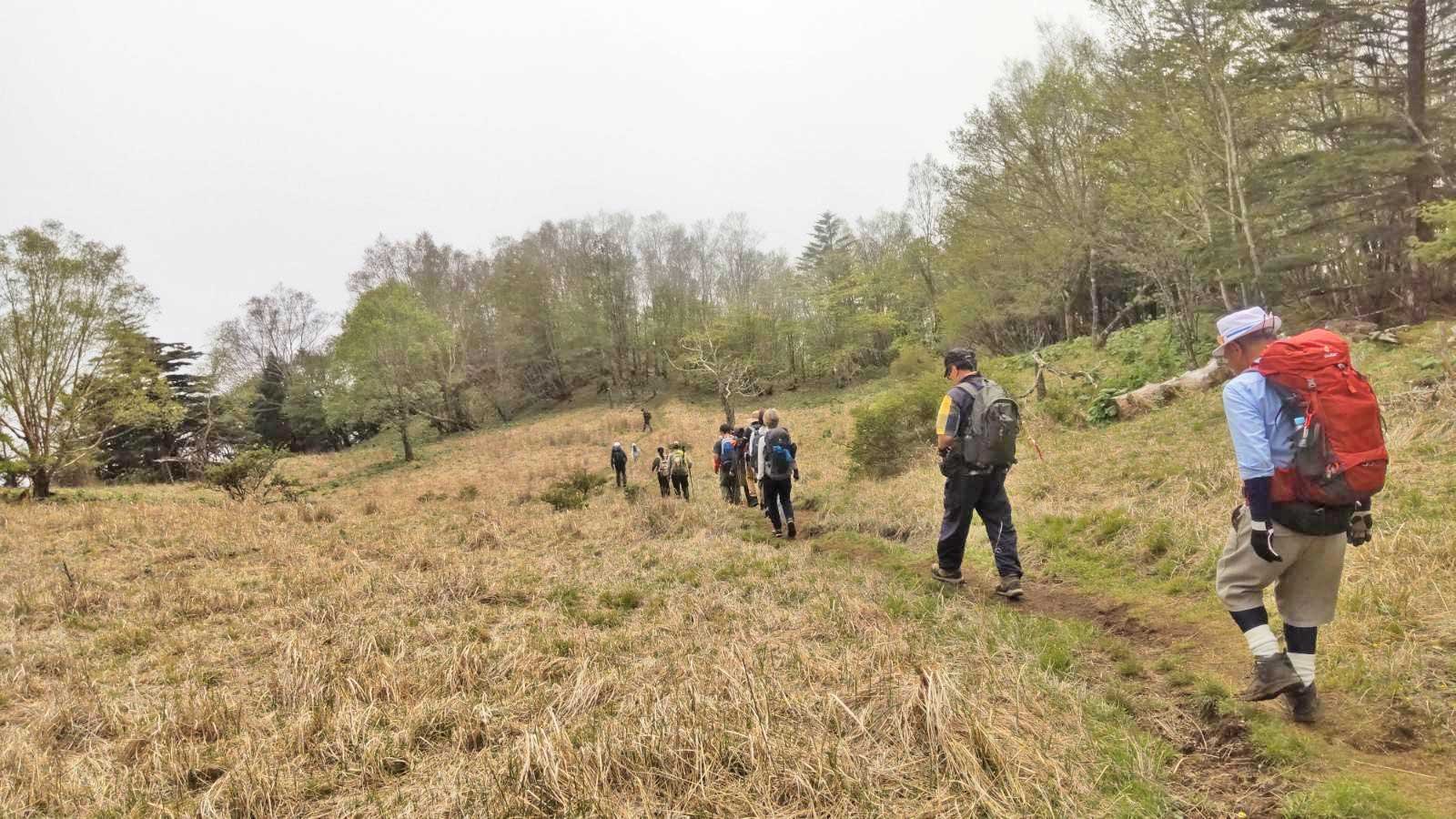 山梨百名山 雁ヶ腹摺山 山頂パスタ会　往路のスタート