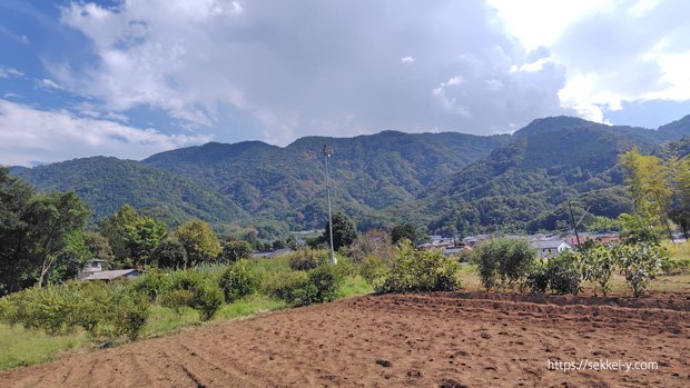 中央市関原の風景