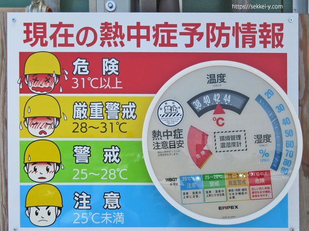 工事現場の熱中症対策