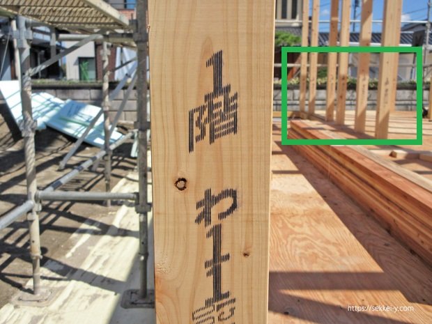 木造建築 通り芯 いろはに