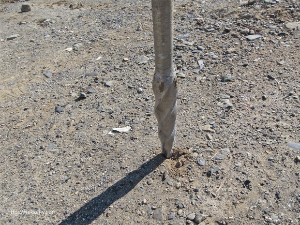 地盤調査　スクリューウエイト貫入試験（旧 スウェ－デン式サウンディング試験）