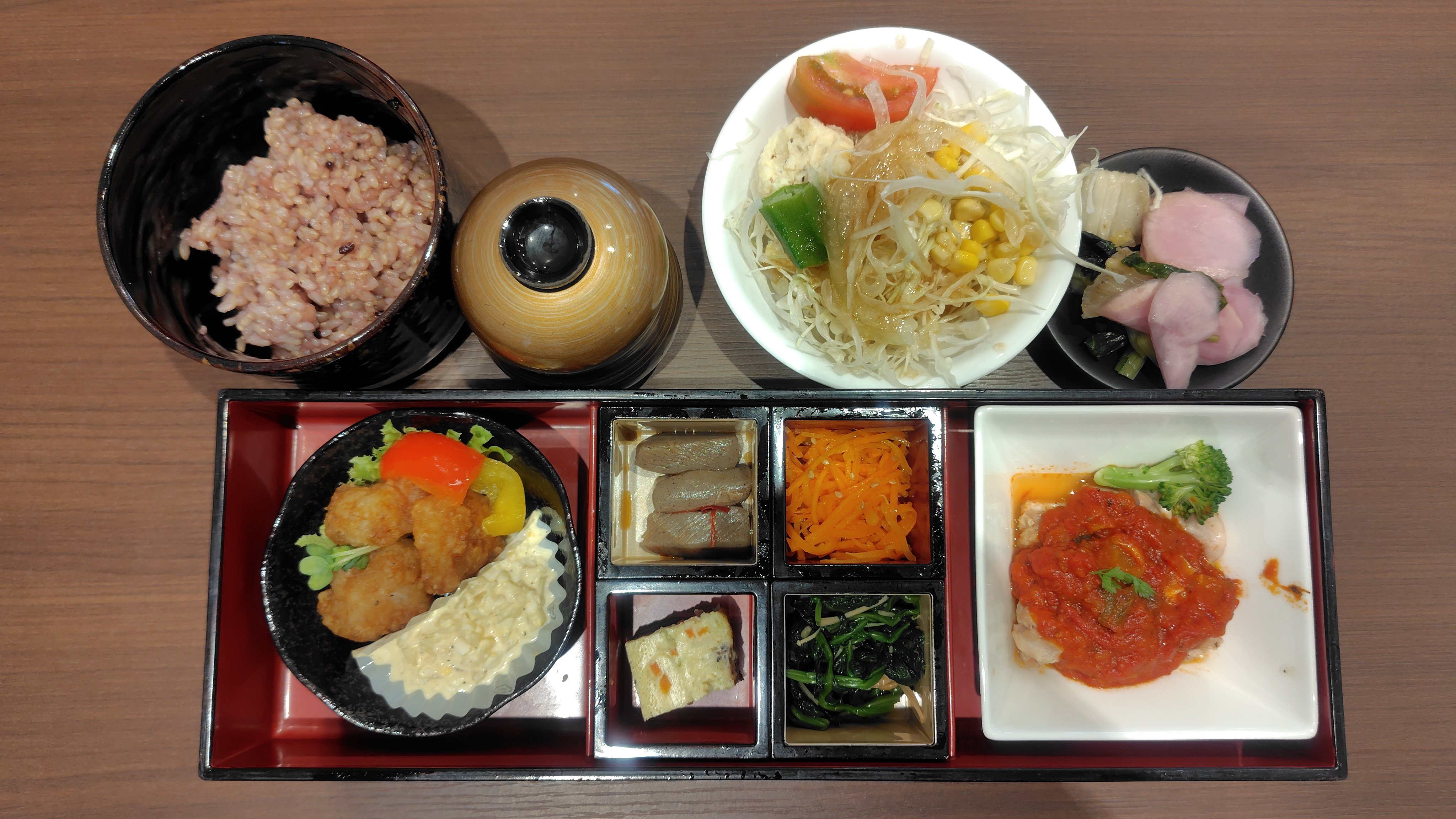 山梨県厚生連 健康管理センター人間ドック　ランチ