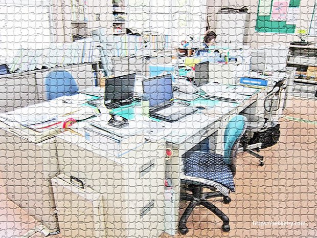 企業の総務室のリフォーム