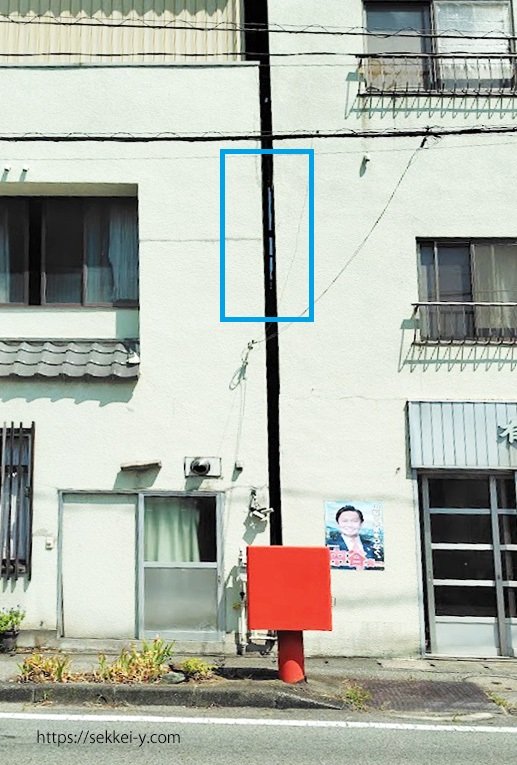 隣間距離が無い