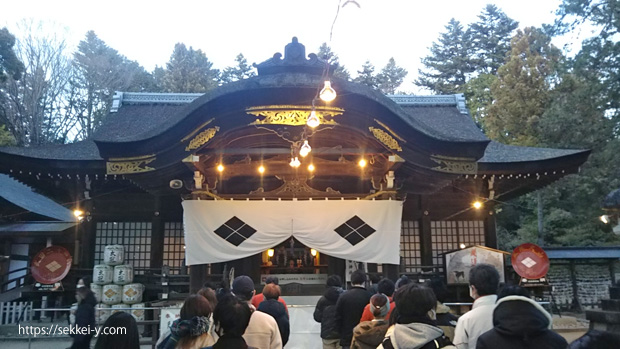 武田神社　2021年初詣
