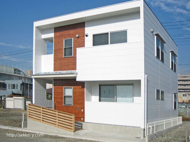 甲府市北口にある2世帯住宅
