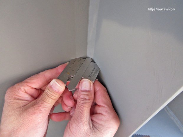 隅肉溶接の厚さ計測