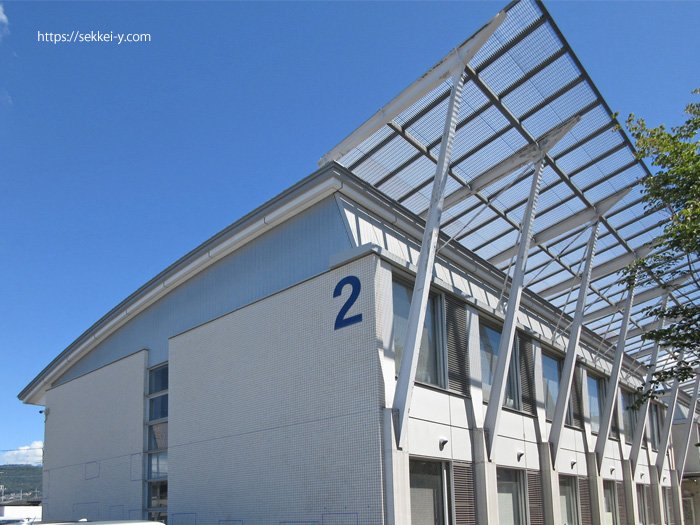 山梨県立大学池田キャンパス2号館