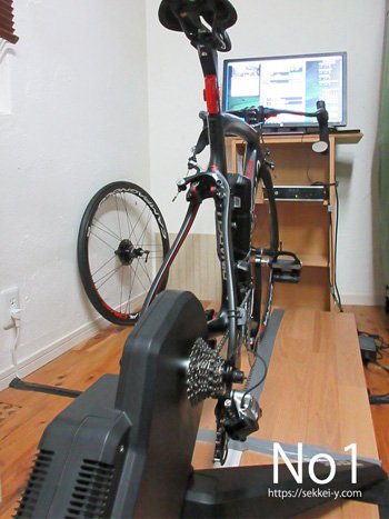 Zwift　ロードバイクトレーニング