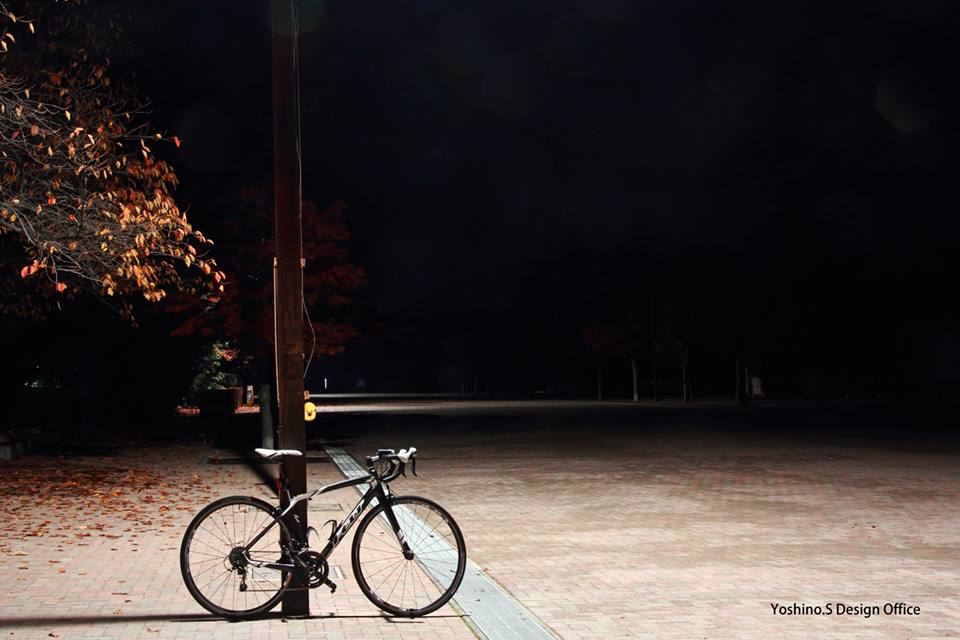 小瀬スポーツ公園とロードバイク