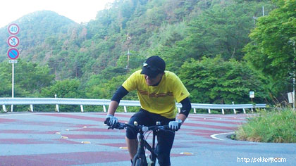 クロスバイクで和田峠
