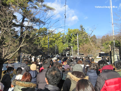 武田神社　2018　初詣