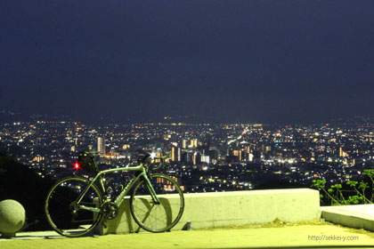 ロードバイクと和田峠