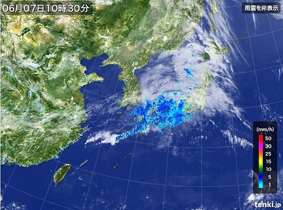 平成29年梅雨入り