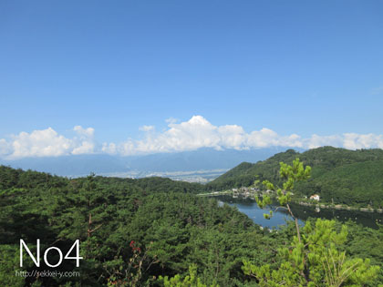 千代田湖　白山