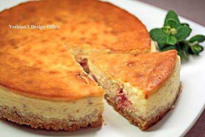 いちごのチーズケーキ