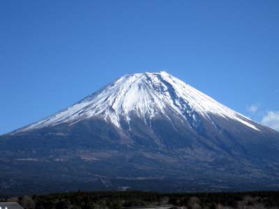 朝霧高原からの富士山1