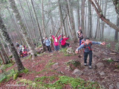 順調に登山