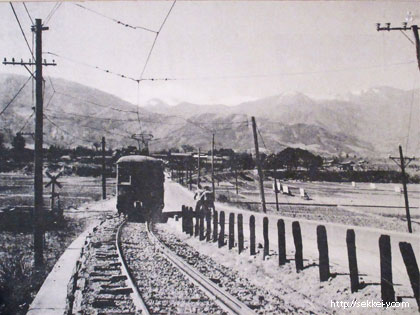 甲府駅～甲斐青柳駅　ボロ電