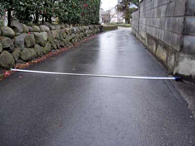 道路巾員の確認