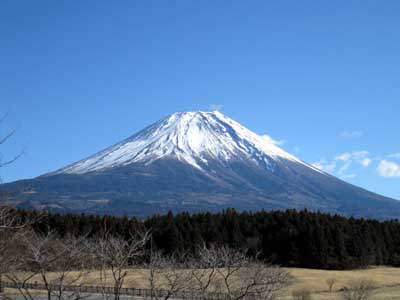朝霧高原　富士山