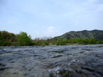 北杜市武川町　大武川