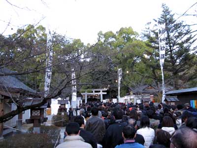 2010年　武田神社　初詣01