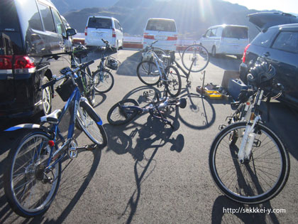 シクロクロス富士川　初心者の参加自転車
