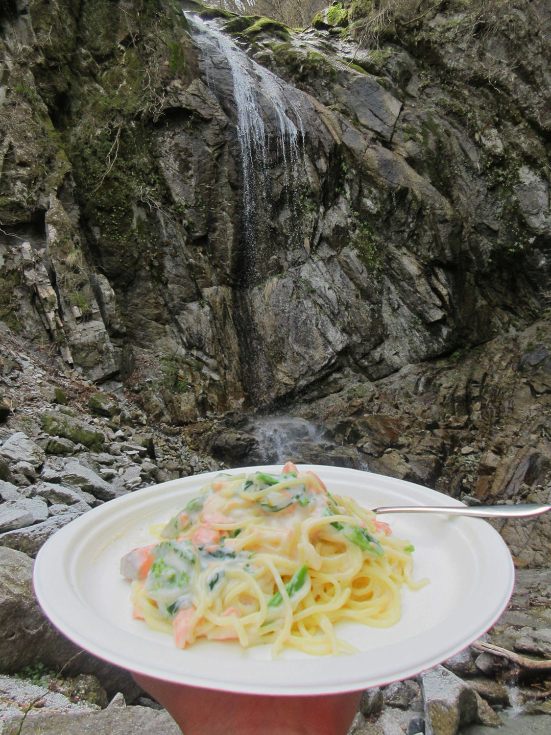 日向山　錦滝　パスタ会