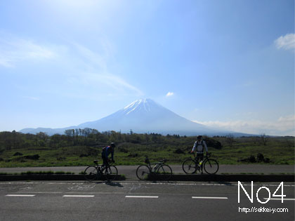 静岡県　朝霧高原とロードバイク