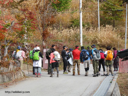 乾徳山大平駐車場