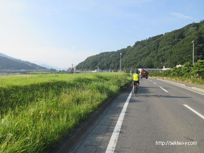 追い風が背中を押してくれる