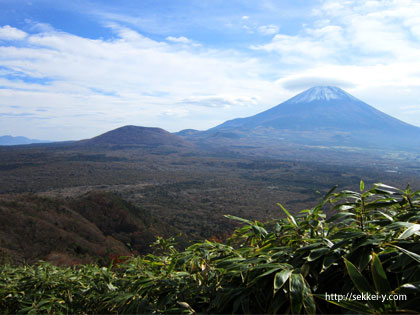 富士山と青木ヶ原樹海