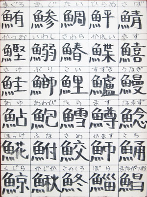 魚偏の漢字