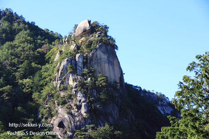 昇仙峡の主峰『覚円峰』