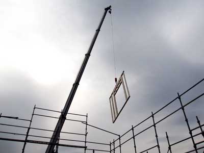 甲府市の家　建て方　ｈ2house01