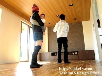 南アルプスの住宅　見学