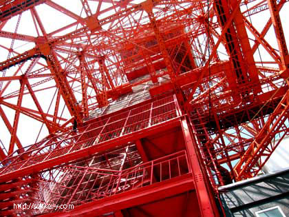 東京タワーの鉄骨