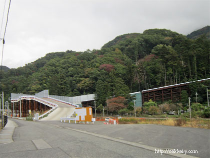 工事を行う為の道路