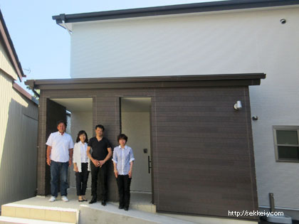 静岡県藤枝市の家　完成